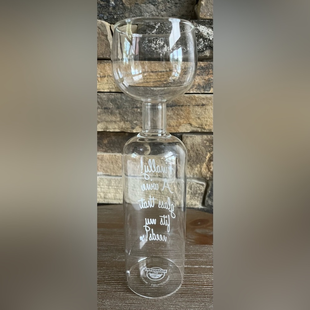 BigMouth Inc Glass Wine Bottle - Picture 8 of 14